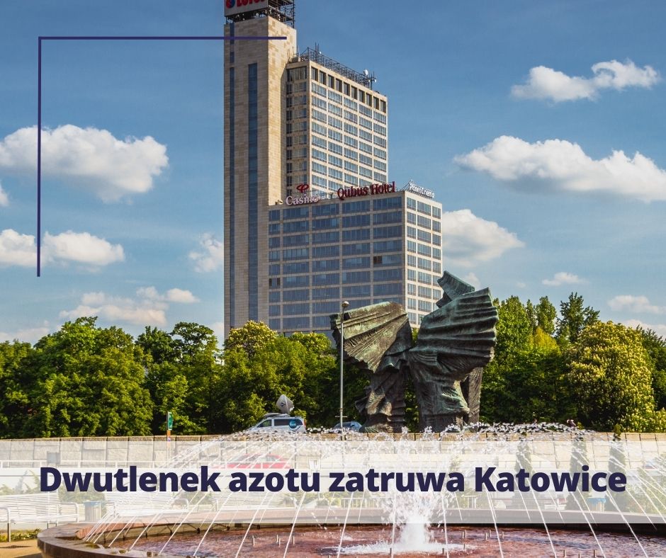 Dwutlenek azotu zatruwa Katowice