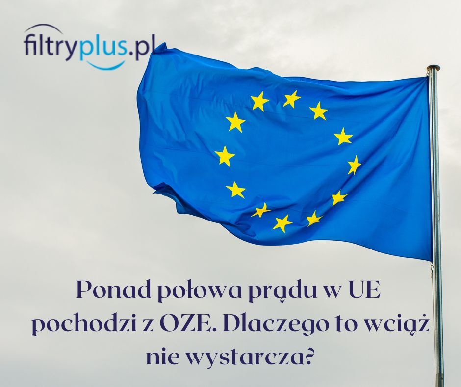 Ponad połowa prądu w UE pochodzi z OZE. Dlaczego to wciąż nie wystarcza?